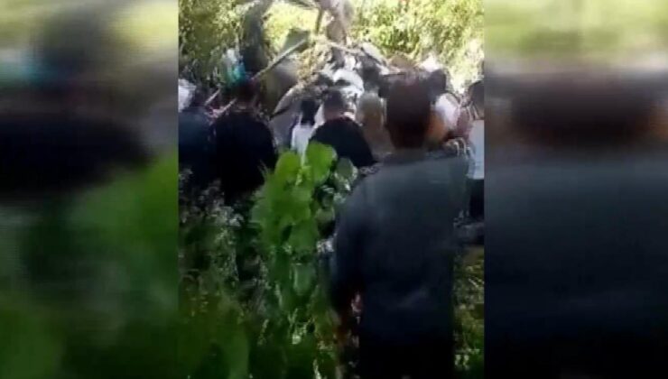 Meksika’da askeri helikopter düştü: 3 ölü