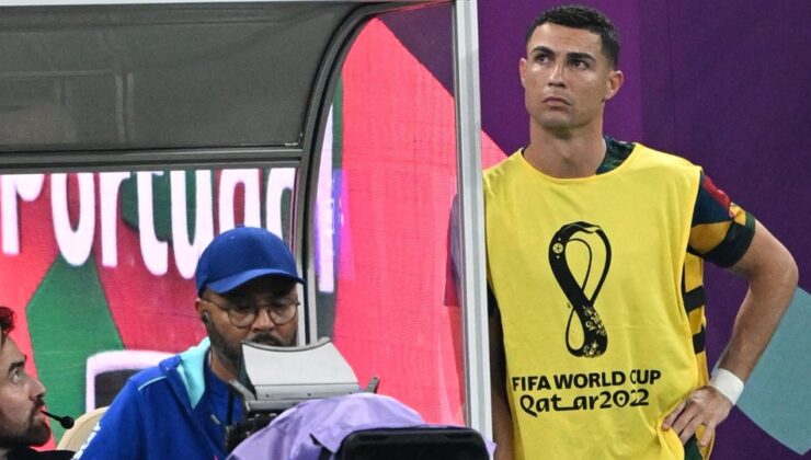 Cristiano Ronaldo 14,5 yıl sonra yedek