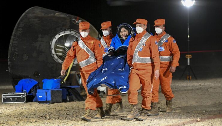 Çin’in uzay istasyonundaki taykonot ekibi Dünya’ya döndü