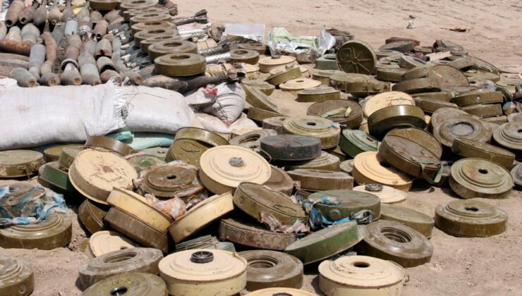 Yemen’de 375 binden fazla mayın ve mühimmat temizlendi