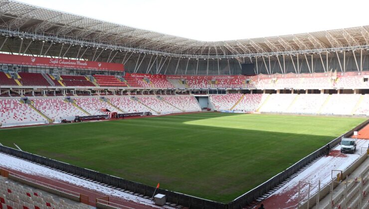 Sivas 4 Eylül Stadyumu, Beşiktaş maçına hazır