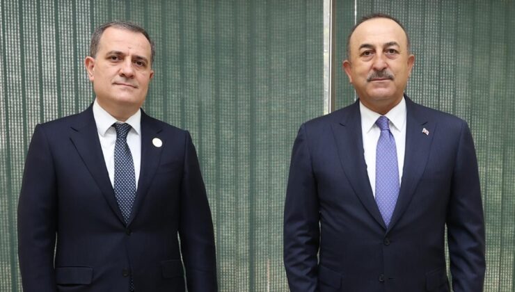 Azerbaycan Dışişleri Bakanı Bayramov ile Mevlüt Çavuşoğlu telefonda görüştü