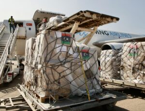 Sel felaketinin yaşandığı Libya’ya 70’ten fazla yardım uçağı ulaştı