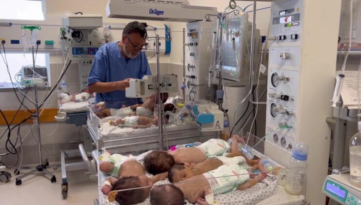 Şifa Hastanesi’nden çıkarılan 28 prematüre bebek Mısır’a nakledildi