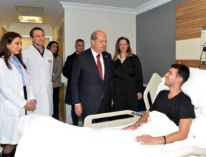 Tatar, İstanbul’da hastanedeki vatandaşları ziyaret etti – BRTK
